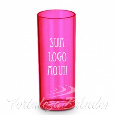 Copo Long Drink-Rosa Neon 350ml impressão em uma cor min 100unid - Para mais informações adicone o whatsapp - 85 98837.1988